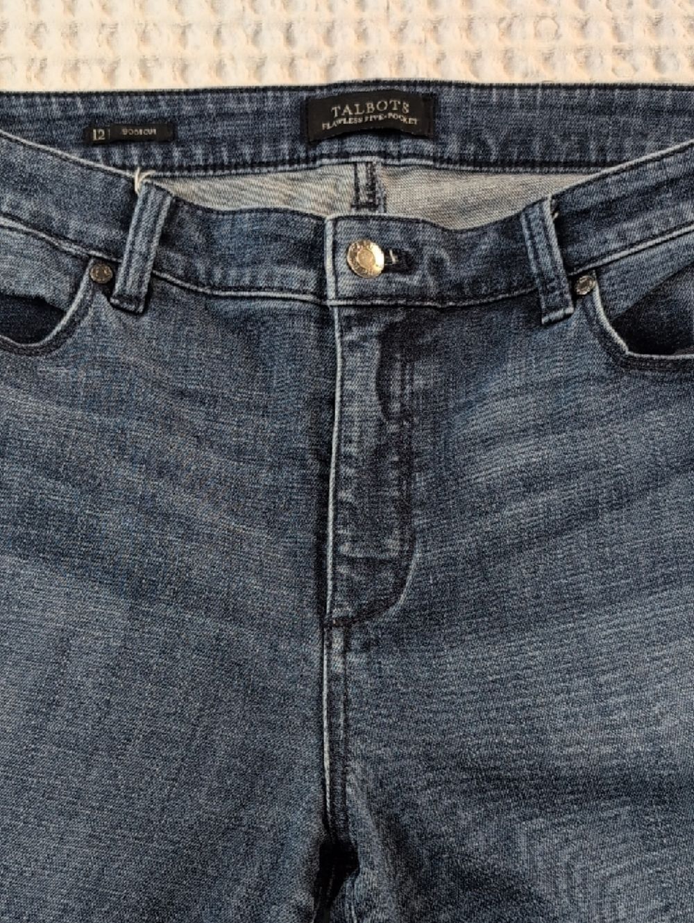 Talbots Women's Flawless Five-Pocket Boot cut Jeans